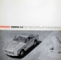 Preview: Maserati Sebring Modelprogram 1963 Carbrochure (3373)